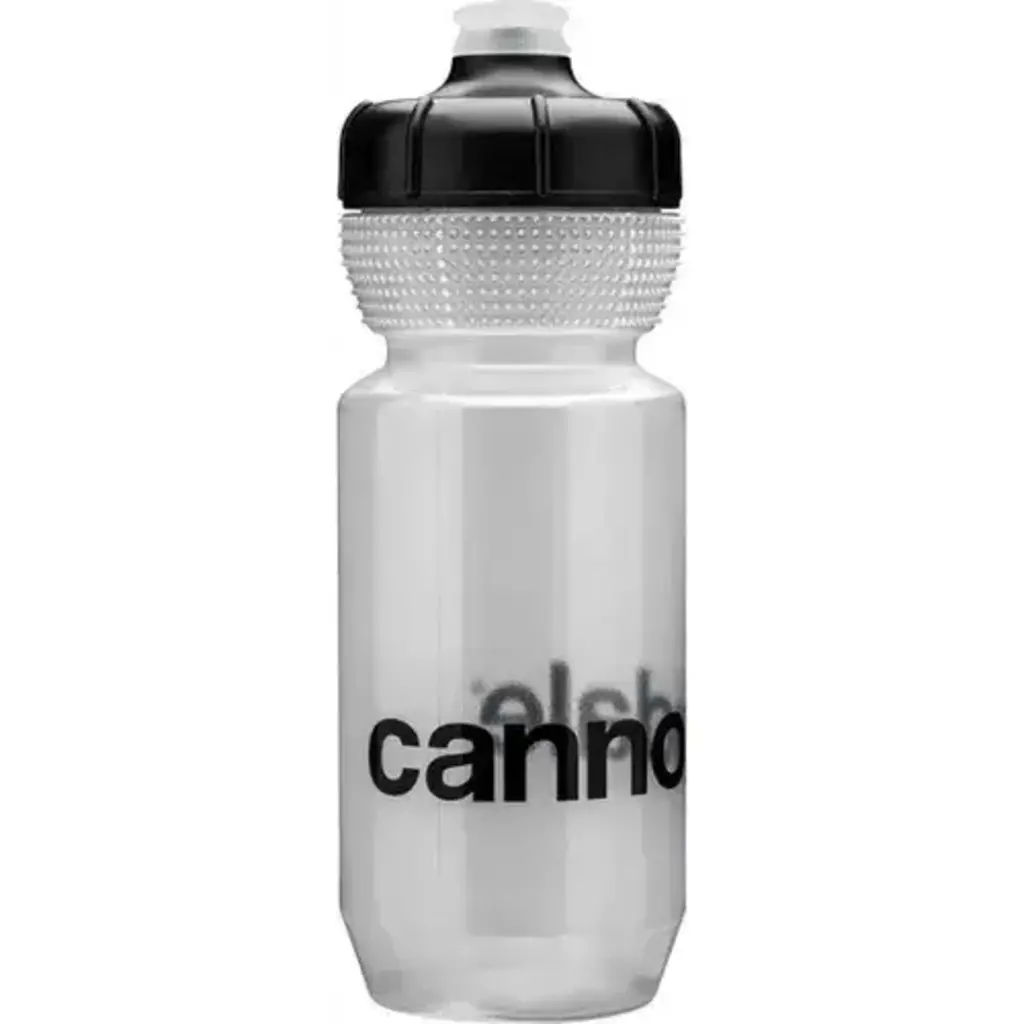 Cannondale Cannondale Logo Gripper Bottle Clear/Black 600ml