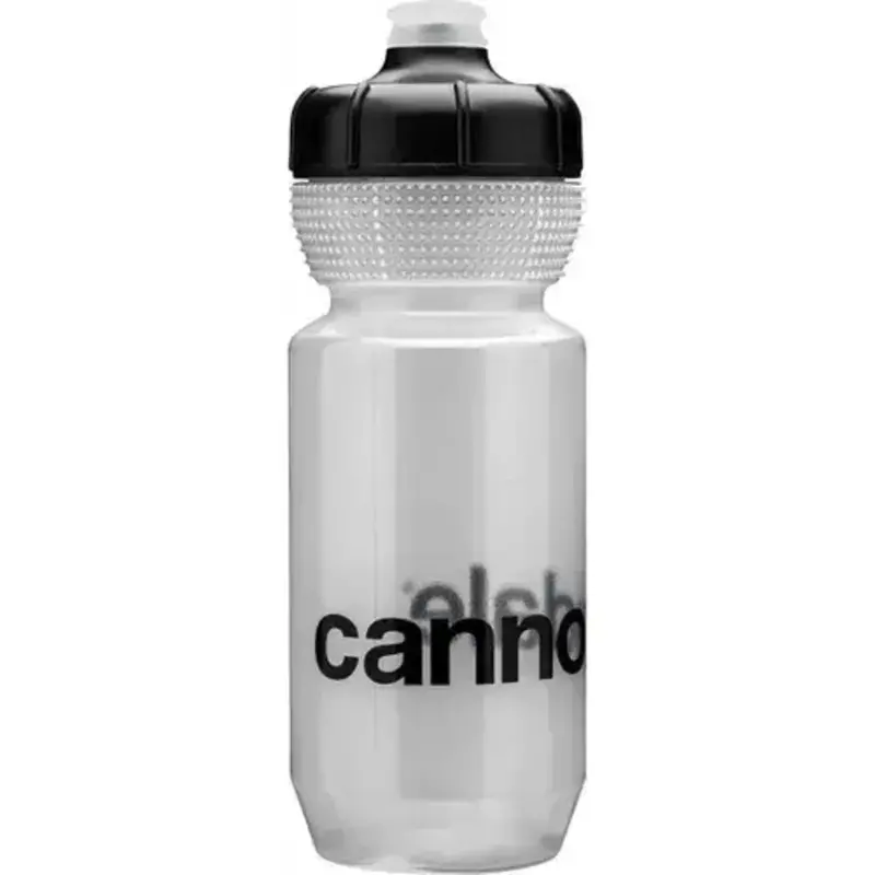 Cannondale Cannondale Logo Gripper Bottle Clear/Black 600ml