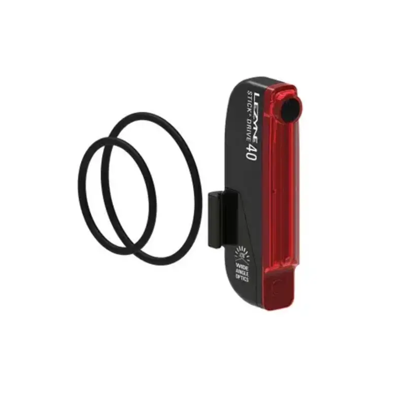 LEZYNE Lezyne Stick+ Drive 40 Lumen Rear USB Rechargeable Rear Light