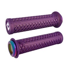 ODI ODI MTB BMX Vans Lock On Grip V2.1 Iridescent Purple W/ Oil Slick