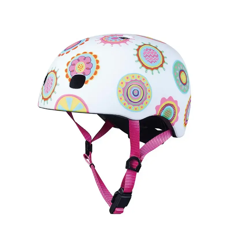 Micro Micro Kids Bike Helmet Pattern Doodle Dot