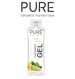 PURE Pure Fluid Energy Gel - Lemon & Lime Juice 58g (each)