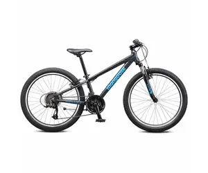 Mongoose Rockadile 24 OS Gun Metal Grey Blue The Bike Place