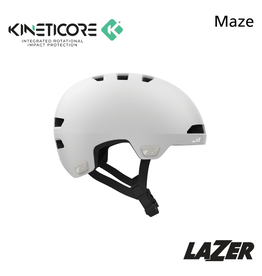 Lazer Lazer Helmet Maze Kineticore - Matte White S-M