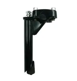 BIKELANE STEM BMX, 22.2 Dia for 22.2 Barbore ALL BLACK