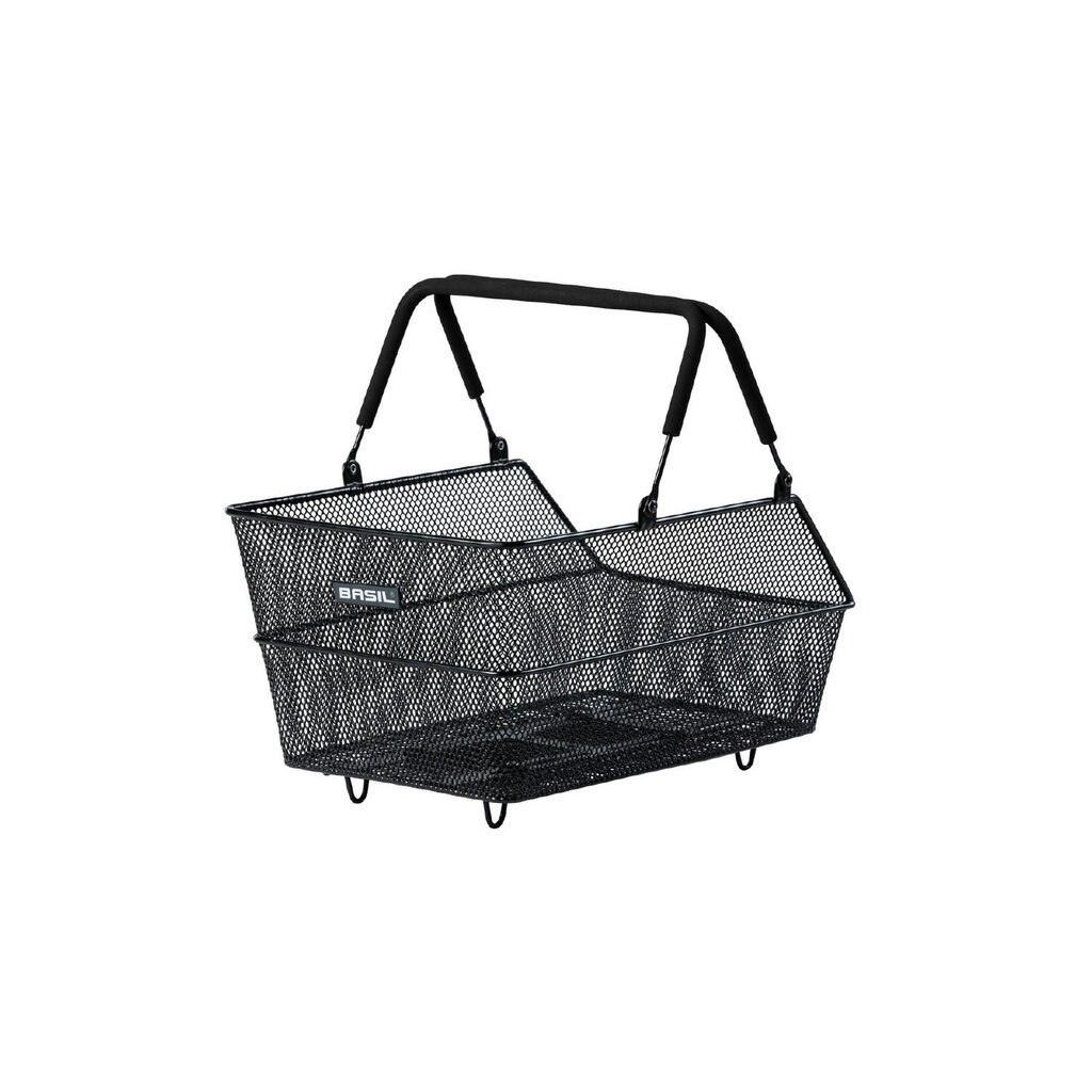 BASIL Basil Cento Rear Basket MIK - Black