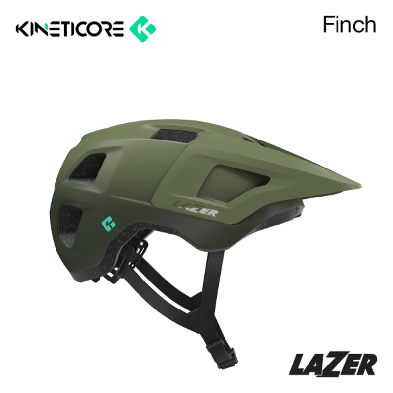 Lazer Lazer Helmet Finch KC 50-56cm Fern Green (Header Card)