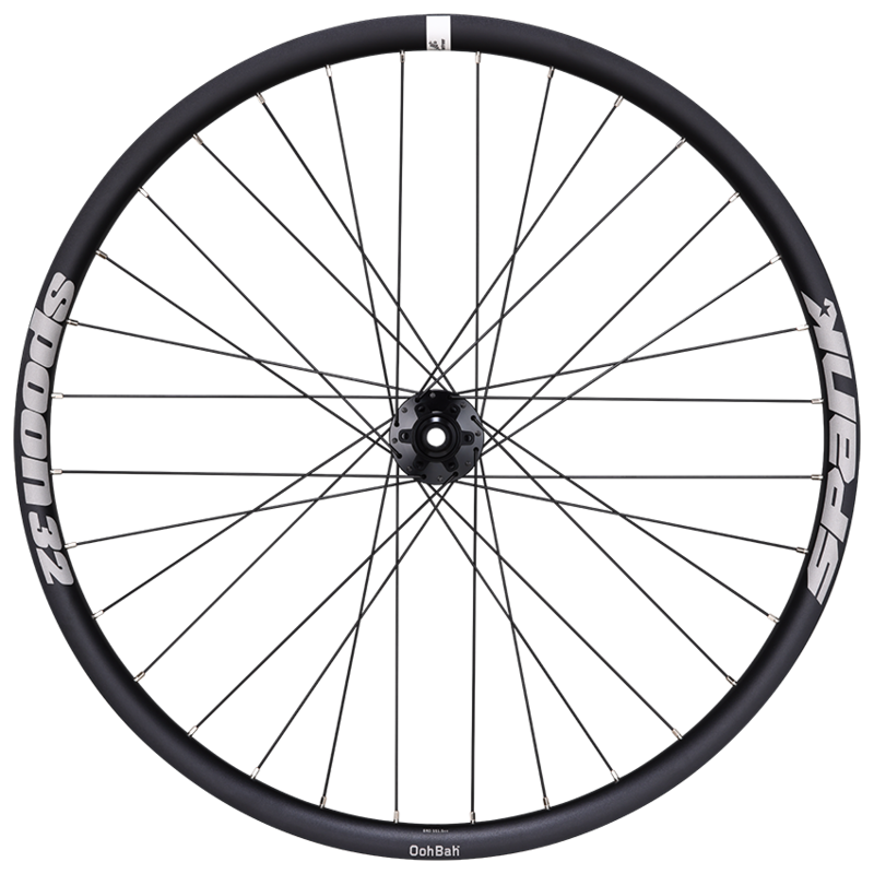 Spank Spoon 32 Front Wheel 26in 32H Black