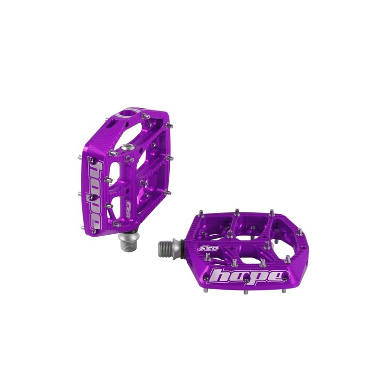 Hope Hope F20 Platform Mountain Pedals - Purple