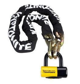KRYPTONITE NEW YORK FAHGETTABOUDIT 1415 CHAIN W/15mm NY DISC LOCK 150cm 14mm