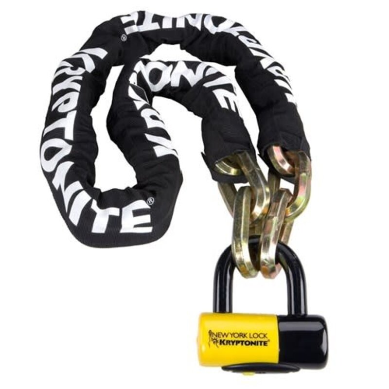 KRYPTONITE NEW YORK FAHGETTABOUDIT 1415 CHAIN W/15mm NY DISC LOCK 150cm 14mm