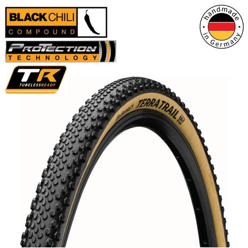 CONTINENTAL Continental Terra Trail TL Chilli Cream FLD 700x40C