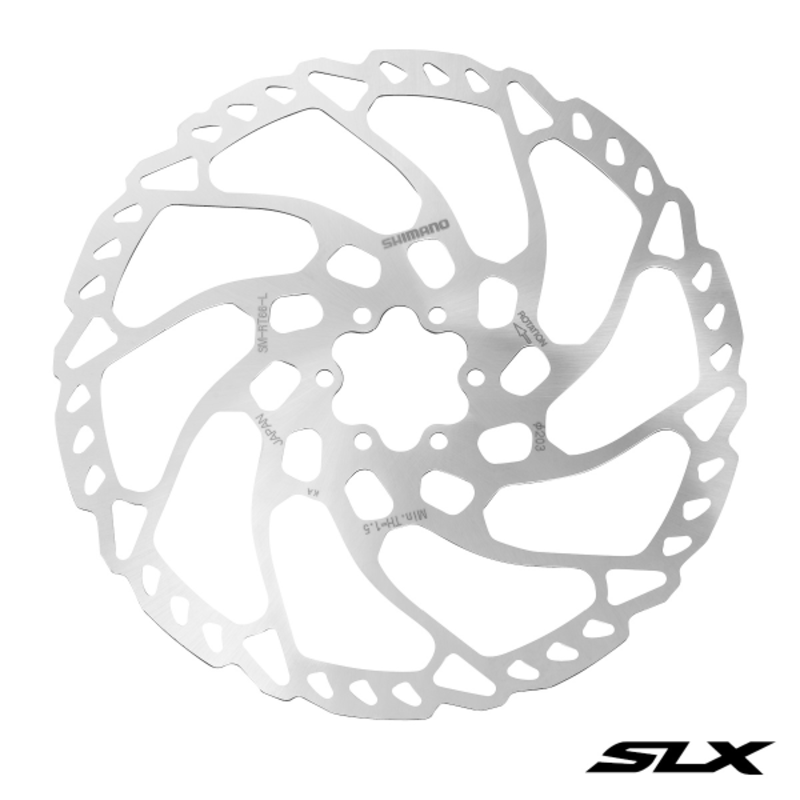 Shimano SM-RT66 DISC ROTOR 203mm SLX 6-BOLT