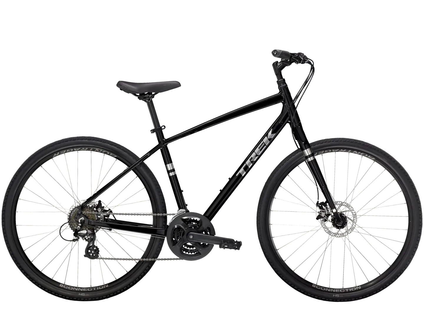 Trek Verve Disc Trek Black Large The Bike Place