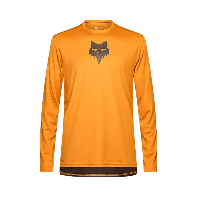 FOX Fox Ranger Head LS Jersey Carmel Brown L