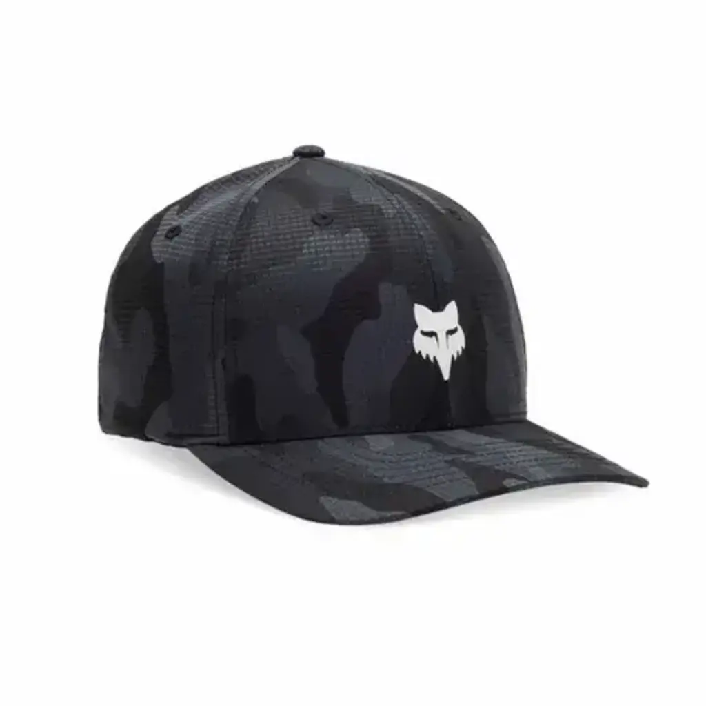 FOX Fox Head Camo Tech Flexfit Hat Black/Camo