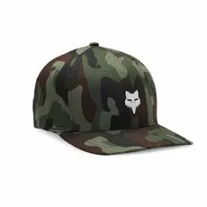 FOX Fox Head Camo Tech Flexfit Hat Green Camo L/XL