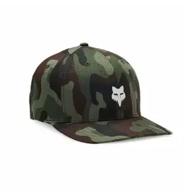 FOX Fox Head Camo Tech Flexfit Hat Green Camo L/XL