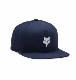 FOX Fox Head Snapback Hat Black Midnight OS