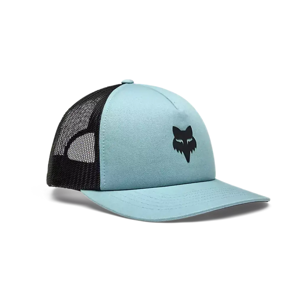 FOX Fox Head Trucker Hat Vintage Wash Blue OS