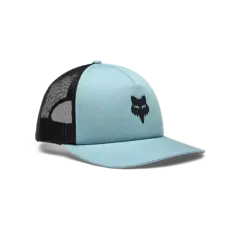 FOX Fox Head Trucker Hat Vintage Wash Blue OS