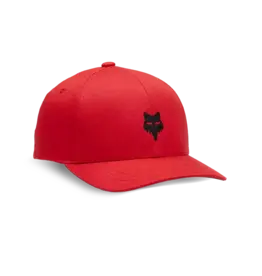 FOX Fox Youth Legacy 110 Snapback Hat Flame Red OS