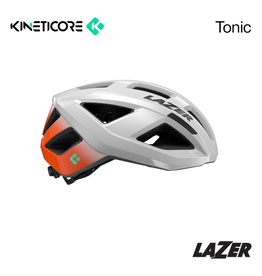 Shimano Lazer Helmet Tonic Kineticore - White/Orange M