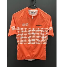 Pedalare Pedalare X TBP Orange/White dots Custom Jersey Women's -