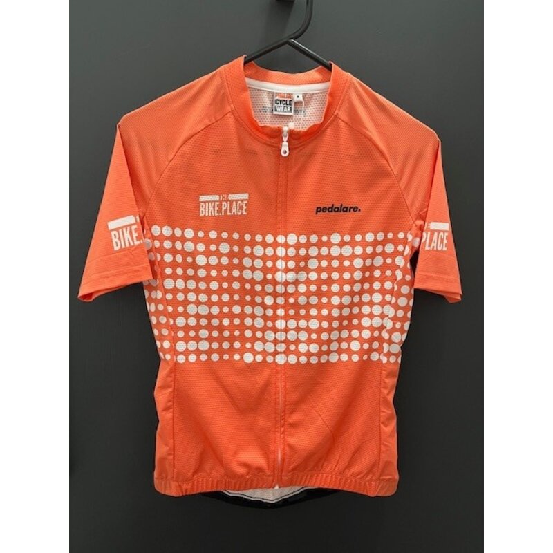 Pedalare Pedalare X TBP Orange/White dots Custom Jersey Women's -