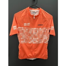 Pedalare Pedalare X TBP Orange/White dots Custom Jersey Women's -