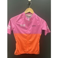 Pedalare **Pedalare X TBP Orange/Pink Block Custom Jersey Women's -
