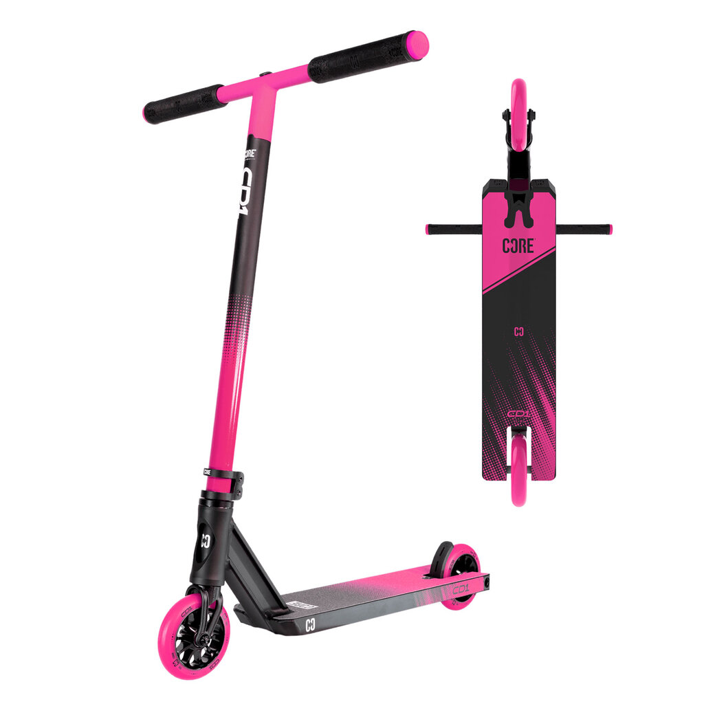 Core CORE CD1 (Duo) Park Complete Stunt Scooter - Pink/Black