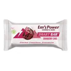 Em's Power Cookie (16/96) Cranberry Chocolate Bar 75g