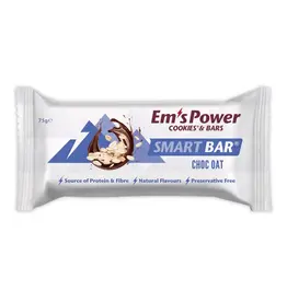 Em's Power Cookie (16/96) Chocolate Oat Bar 75g