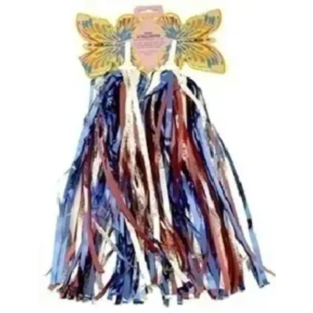 Streamers, SILVER RED BLUE (Butterfly)