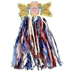 Streamers, SILVER RED BLUE (Butterfly)