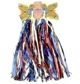 Streamers, SILVER RED BLUE (Butterfly)