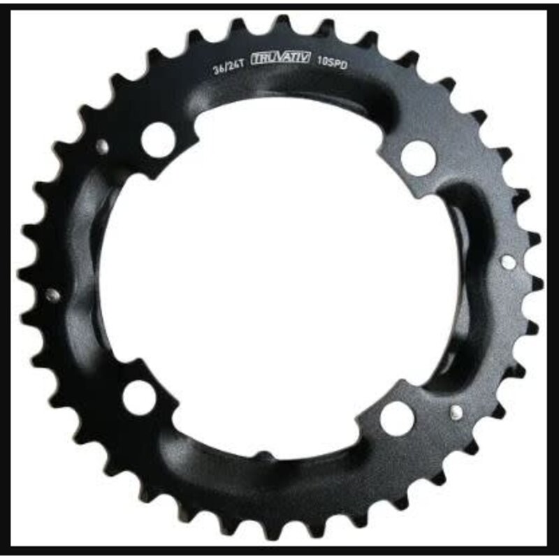 CRING MTB 38T S2 104 49 AL5 BTBlack No Pin