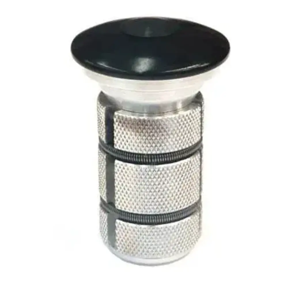 T/less Tension Adjuster 1 1/8 32mm for ID 22-25.4mm, H 32mm, Black alloy top