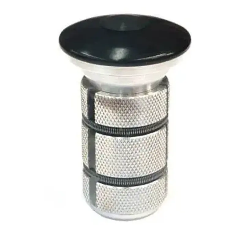 T/less Tension Adjuster 1 1/8 32mm for ID 22-25.4mm, H 32mm, Black alloy top