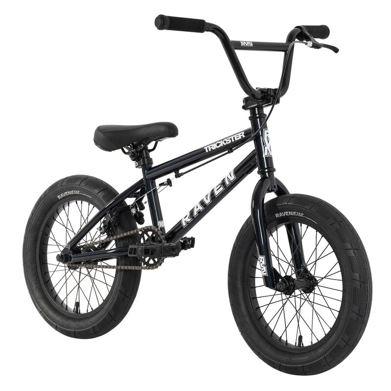 Raven BMX 2025 Raven Trickster 16" - Gloss Black