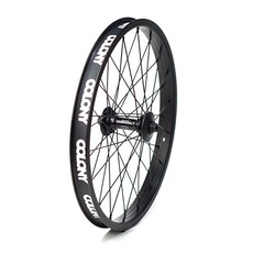 Colony Colony Pintour Complete Front Wheel- Black Rim and Black Hub