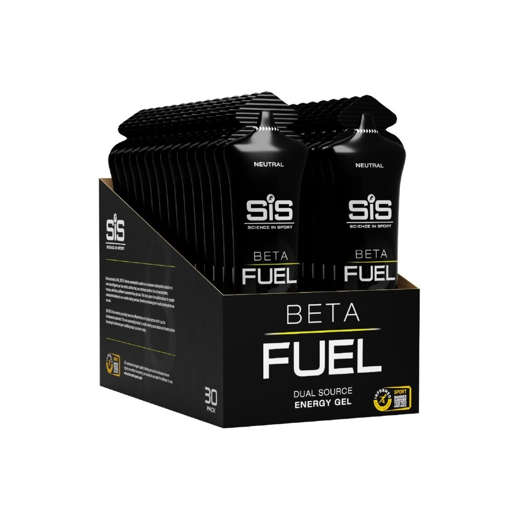 SIS SIS GEL BETA FUEL 30 X60ML NEUTRAL
