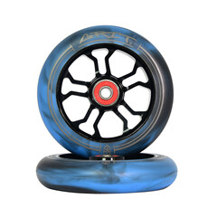Grit Grit 110mm Wheel Black / Blue Black Swirl (Pair)