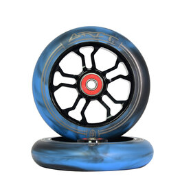 Grit Grit 110mm Wheel Black / Blue Black Swirl (Pair)