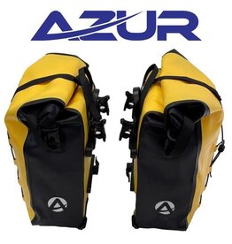 AZUR Azur Touring Pannier Set - Yellow Waterproof