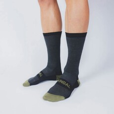 THE VANDAL MERINO SOCK BLACK 43-48