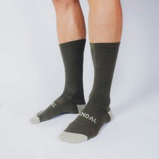 THE VANDAL MERINO SOCK KHAKI 43-48