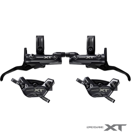 Shimano BR-M8220 BRAKE UPGRADE KIT XT TRAIL BL-M8200 R&L / F&R 4-PISTON w/LOW VISCOSITY OIL