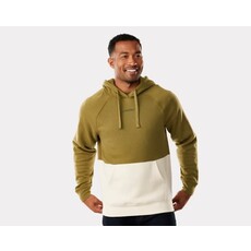 Trek Trek Color Block Logo Unisex Hoodie-Olive/Cream